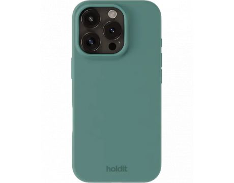 Holdit Silicone за Apple iPhone 16 Pro Max, зелен на супер цени