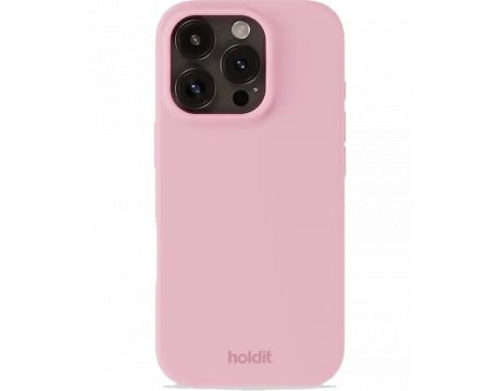 Holdit Silicone за Apple iPhone 16 Pro, розов на супер цени