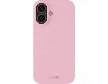 Holdit Silicone за Apple iPhone 16, розов на супер цени