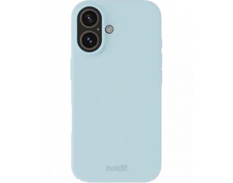 Holdit Silicone за Apple iPhone 16, светлосин на супер цени