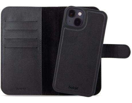 Holdit Wallet Magnet за Apple iPhone 15, черен на супер цени
