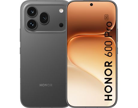 смартфон HONOR 600 Pro, 12GB, 512GB, Black и безжични слушалки HONOR CHOICE на супер цени