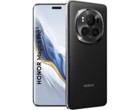 HONOR Magic6 Pro, 12GB, 512GB, Black с аксесоари на супер цени