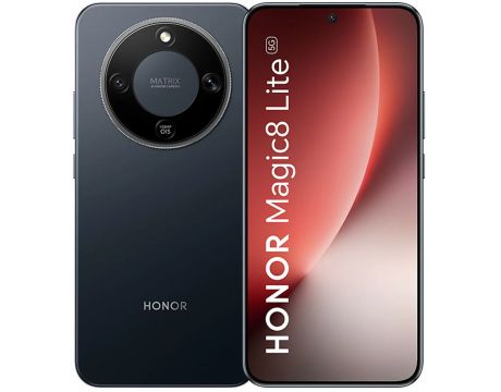 HONOR Magic8 Lite, 8GB, 256GB, Midnight Black на супер цени