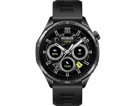 HONOR Watch 6, 46 мм, черен на супер цени