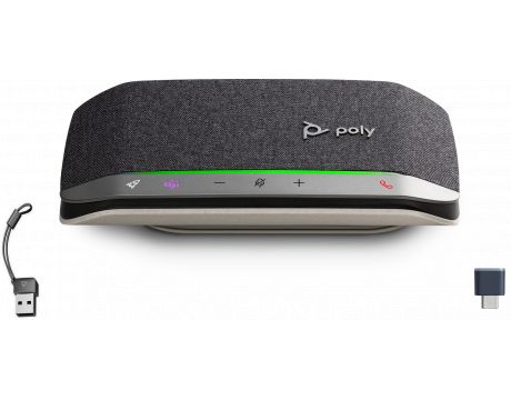 HP Poly Sync 20+M, черен/сив на супер цени