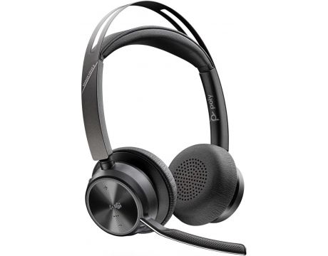 HP Poly Voyager Focus 2, черен на супер цени