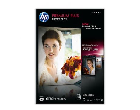 HP Premium Plus Semi-gloss Photo Paper CR673A на супер цени