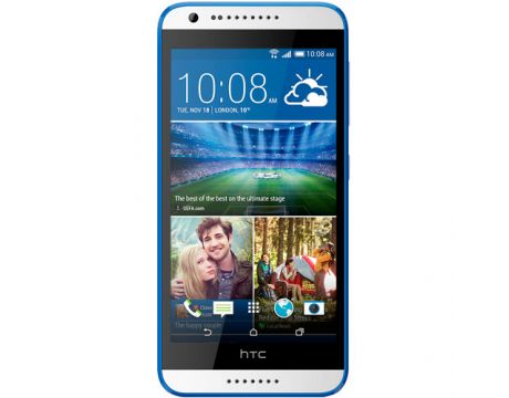 HTC Desire 620G Бял/Син, с 2 сим карти на супер цени