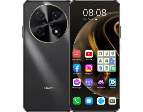 HUAWEI nova 12i, 8GB, 256GB, Black и безжични слушалки HUAWEI FreeBuds SE 2 на супер цени