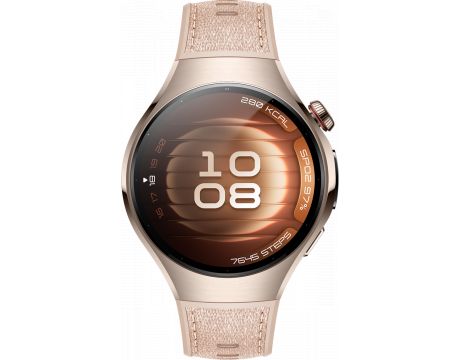 HUAWEI Watch 5, 42 мм, Stellar Beige и безжични слушалки HUAWEI FreeBuds 6i на супер цени