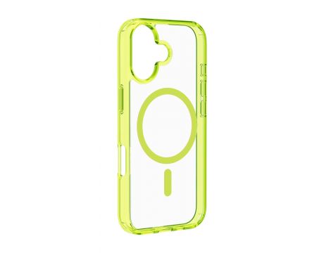 Cellular Line Iconic Mag за Apple iPhone 17, прозрачен/жълт на супер цени