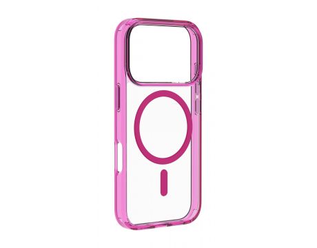 Cellular Line Iconic Mag за Apple iPhone 17, прозрачен/розов на супер цени