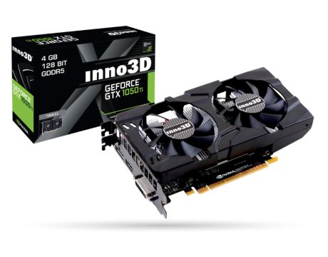 Inno3D GeForce GTX 1050 Ti 4GB X2 на супер цени