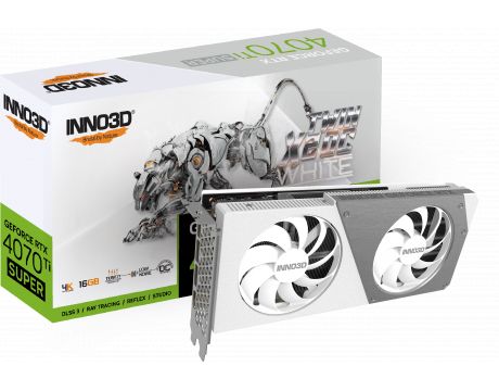 Inno3D GeForce RTX 4070 Ti Super 16GB Twin X2 OC White DLSS 3 на супер цени
