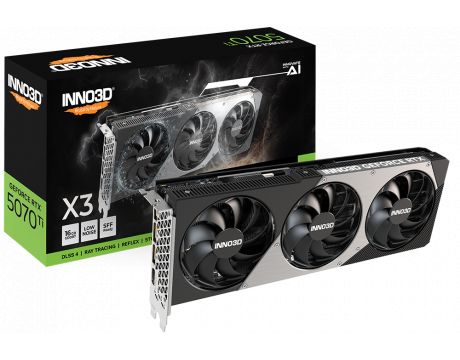 Inno3D GeForce RTX 5070 Ti 16GB X3 DLSS 4 на супер цени