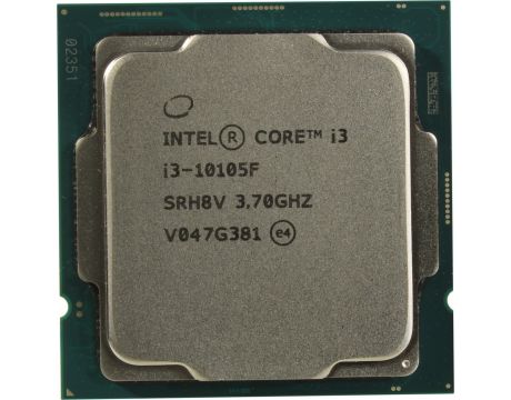 Intel Core i3-10105F (3.7GHz) TRAY на супер цени