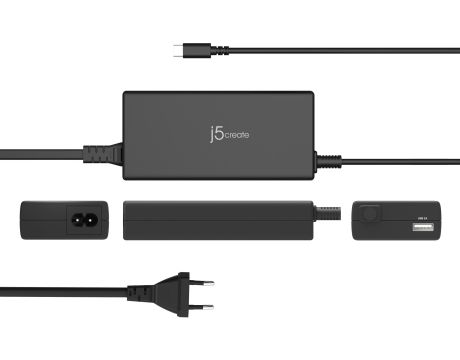 j5create JUP2290C 100W, черен на супер цени