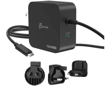 j5create JUP25102V 102W, черен на супер цени