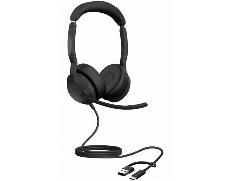 Jabra Evolve2 50 MS, черен на супер цени