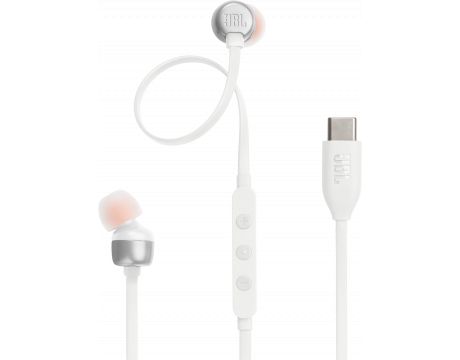 JBL T310C, бял на супер цени