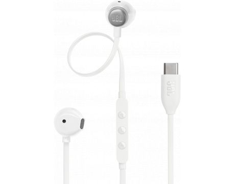 JBL Tune 305C, бял на супер цени
