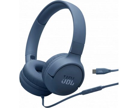 JBL Tune 520C, син на супер цени