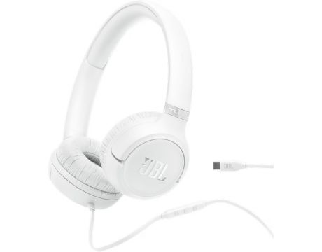 JBL Tune 530C, бял на супер цени