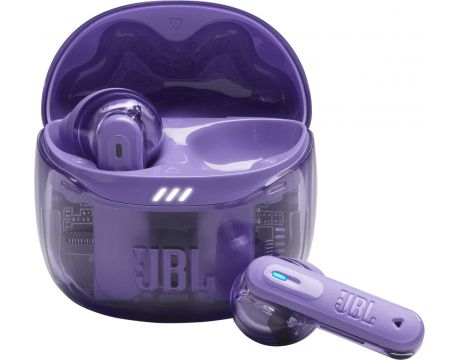 JBL Tune Flex 2 Ghost Edition, лилав на супер цени