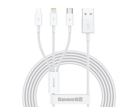Baseus USB към Lightning + micro USB + USB Type-C на супер цени