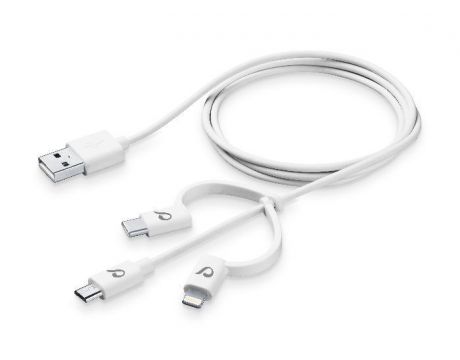 Cellular Line USB към micro USB/Lightning/USB Type-C на супер цени