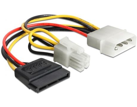 Delock Molex към SATA/ATX P4 на супер цени