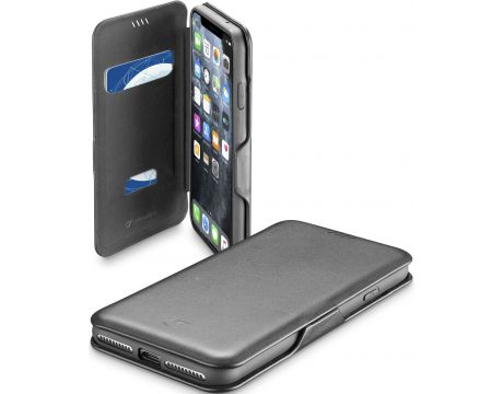 Cellular Line Book Clutch за iPhone 11 Pro Max, черен на супер цени