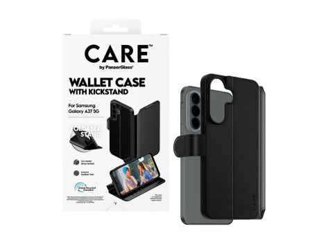 PanzerGlass Care Wallet за Samsung Galaxy A37 5G, черен на супер цени