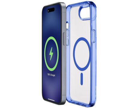Cellular Line Iconic Mag за Apple iPhone 16e/17e, син на супер цени