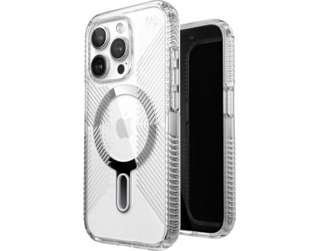 Speck Presidio Perfect-Clear Grip MagSafe с ClickLock за Apple iPhone 15 Pro, прозрачен на супер цени