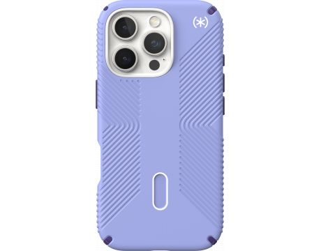 Speck Presidio2 Grip MagSafe за Apple iPhone 16 Pro, лилав на супер цени