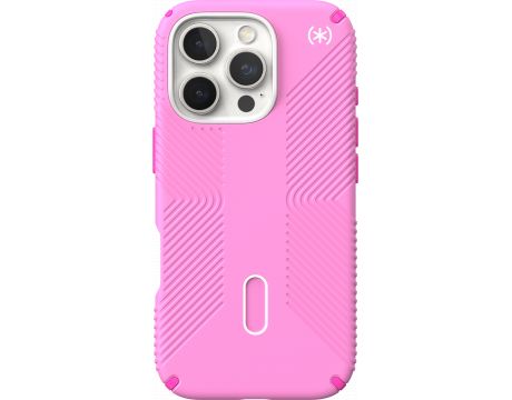 Speck Presidio2 Grip MagSafe за Apple iPhone 16 Pro, розов на супер цени