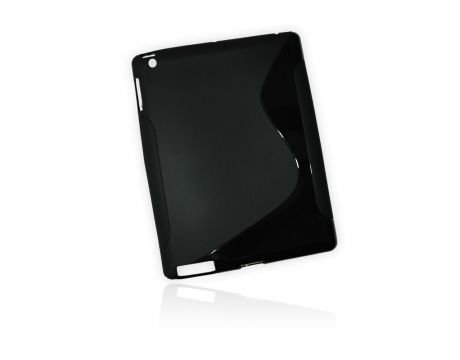 Калъф за Apple iPad2, силиконов с тънък, S-Line дизайн на супер цени