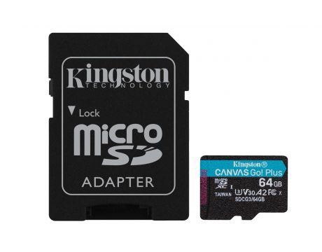 64GB microSDXC Kingston Canvas Go! Plus на супер цени