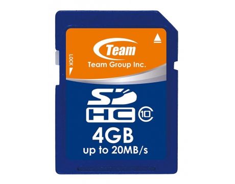 4GB SDHC Team Group, син на супер цени