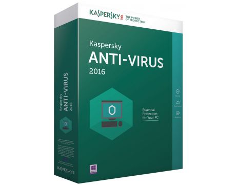 Kaspersky Anti-Virus 2016 на супер цени