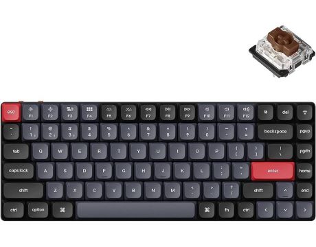 Keychron K3 Pro QMK/VIA RGB Brown, черен на супер цени