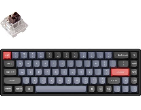 Keychron K6 Pro Brown, черен на супер цени