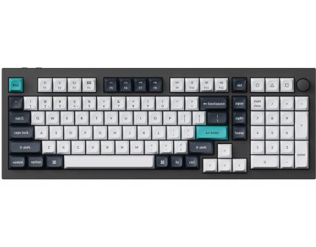 Keychron Q5 Max QMK, черен/бял на супер цени