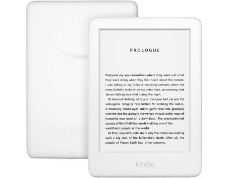 Amazon Kindle 2020 6", 8GB, бял на супер цени