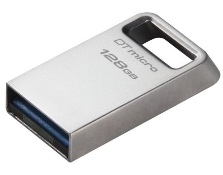 128GB Kingston DataTraveler Micro, сребрист на супер цени
