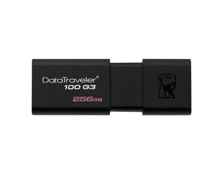 256GB Kingston DataTraveler 100 G3, черен на супер цени