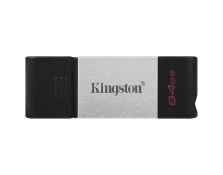 64GB Kingston DT80, черен/сребрист на супер цени