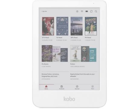 Kobo Clara Colour 6", 16GB, бял на супер цени